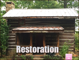 Historic Log Cabin Restoration  Baltic, Ohio